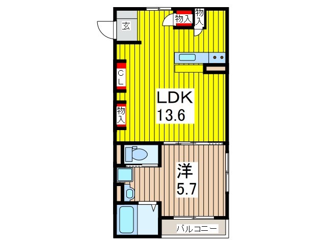 埼玉県戸田市笹目４丁目 間取り