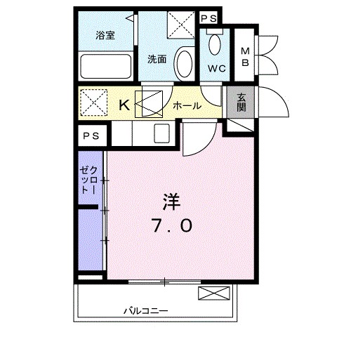 アルコバレーノⅡ 間取り