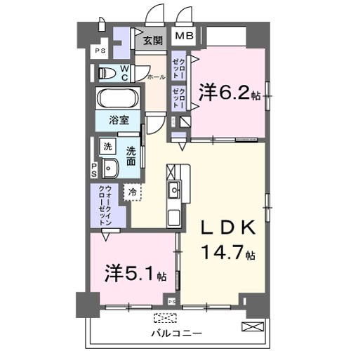 グランピア甚 間取り