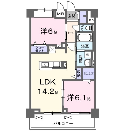 グランピア甚 間取り