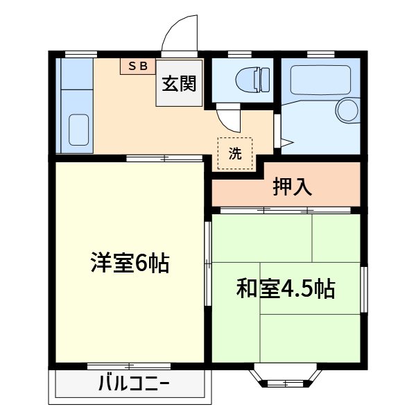 コートウィングE 間取り