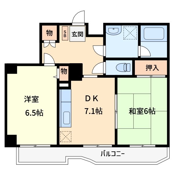 すずらん館 間取り