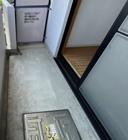 すずらん館 ベランダ