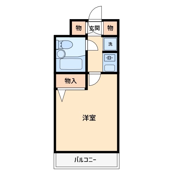 ジョイフル与野 間取り