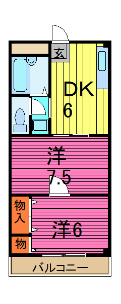 エニーセ西青木 間取り