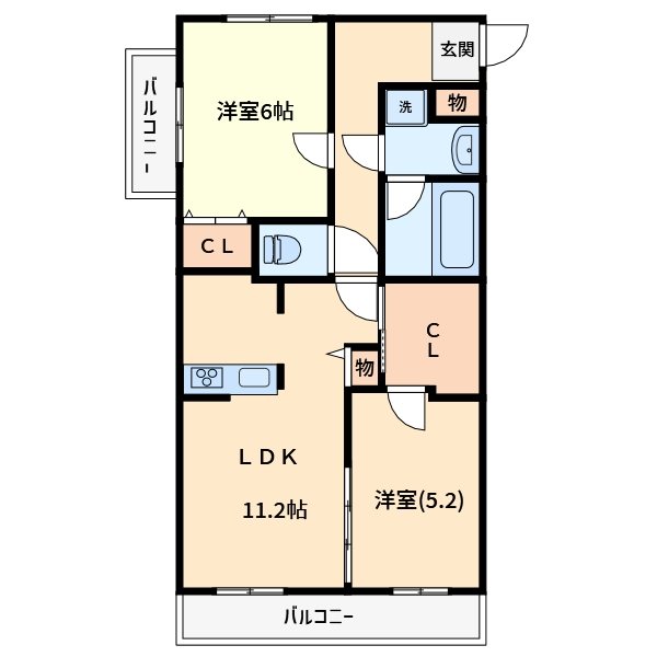 モストンソラーレ 間取り