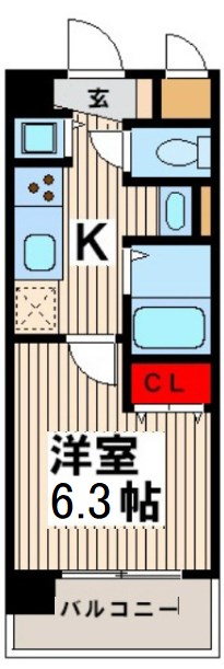 ＷＡＶＥ里 間取り