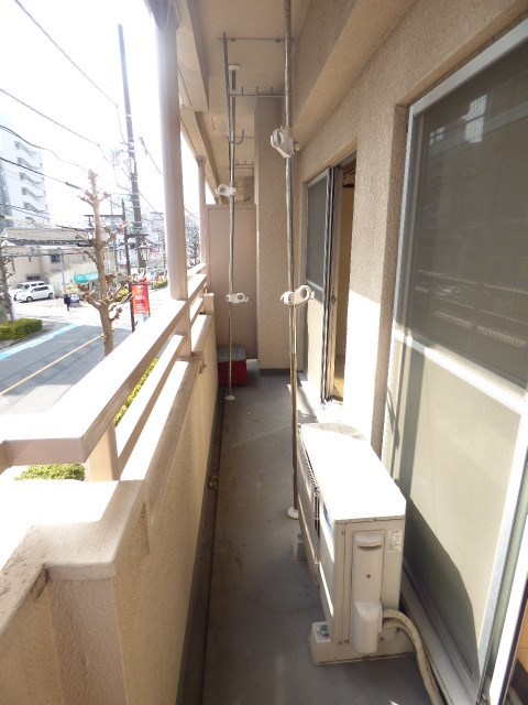 ヴィラ高砂 ベランダ