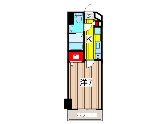 アルファコート西川口26 間取り
