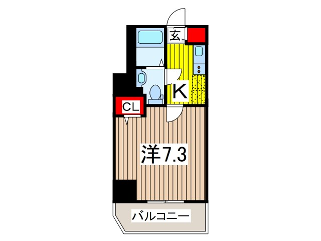 アルファコート西川口26 間取り