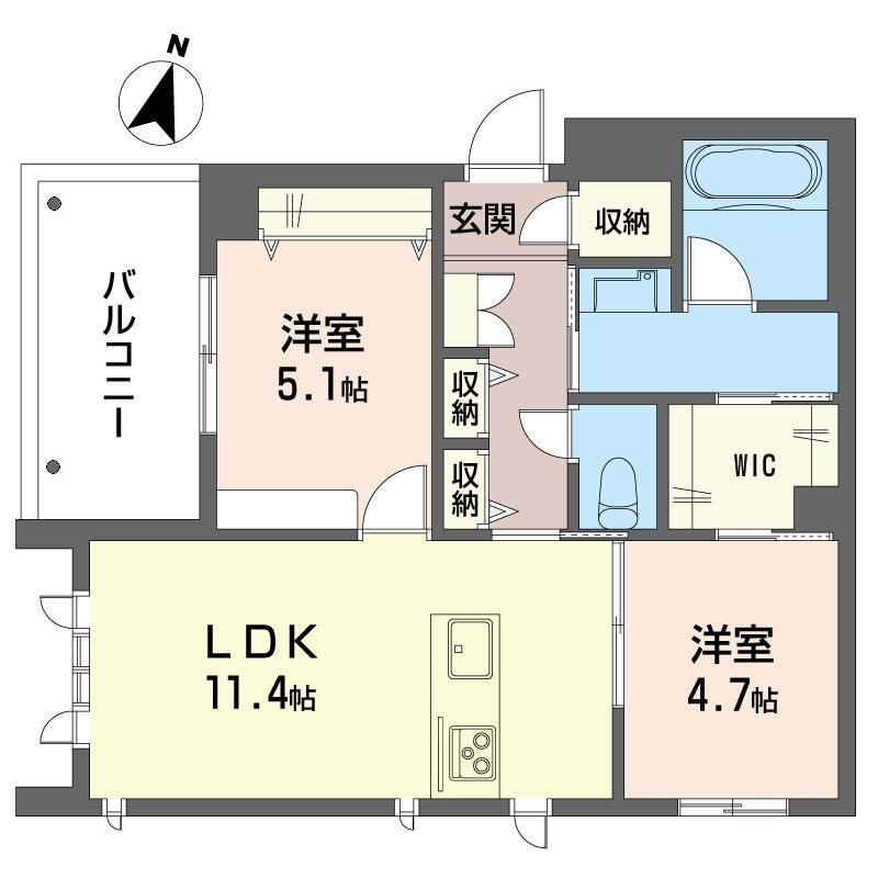 ア　クール　ジョア 間取り