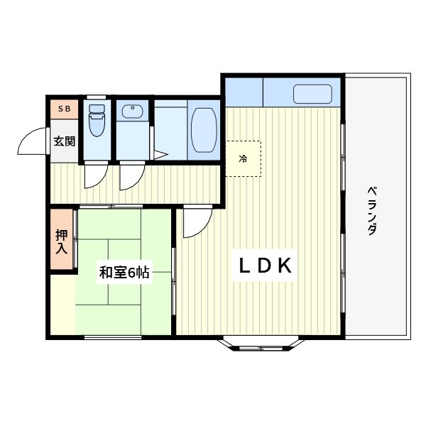 マイフラッツ川口 間取り