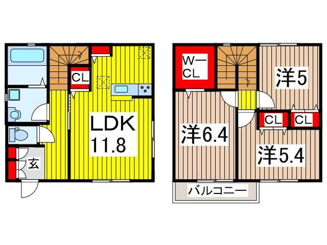 安行原戸建 間取り