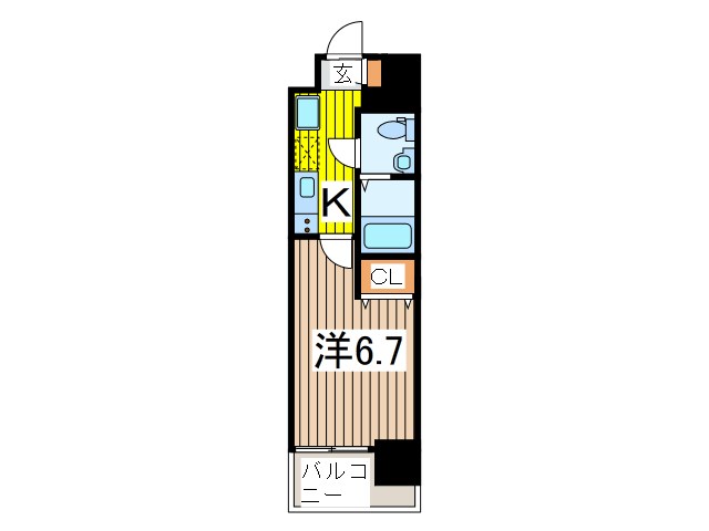 アルファコート西川口23 間取り