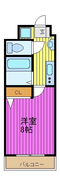 アルファコート西川口Ⅳ 間取り
