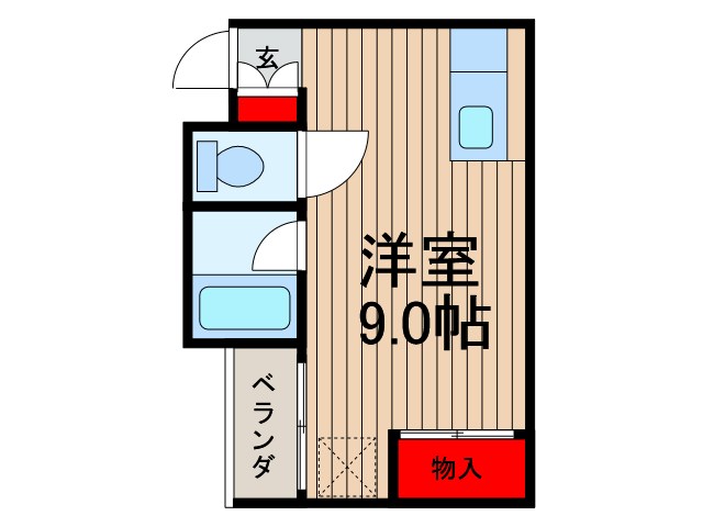 ヴィラアルテミス 間取り