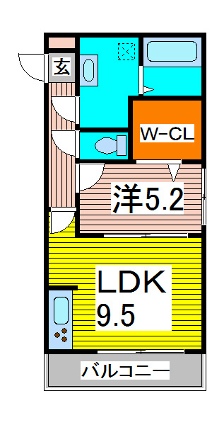 Polaris(ポラリス) 間取り