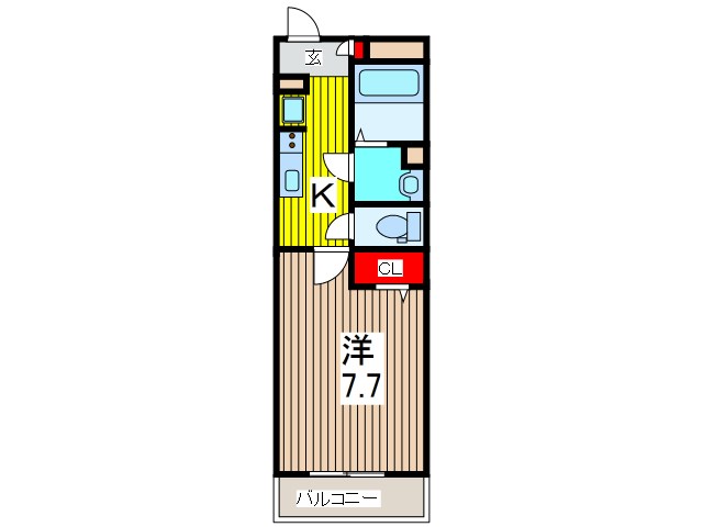 リブリ・in川口 間取り