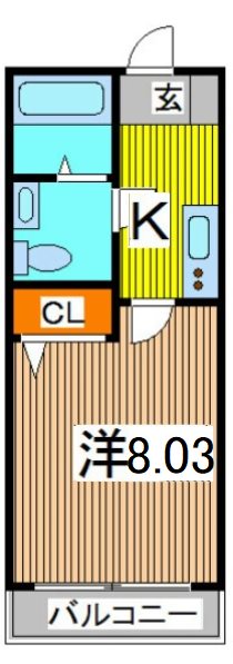 アルファコート西川口９ 間取り