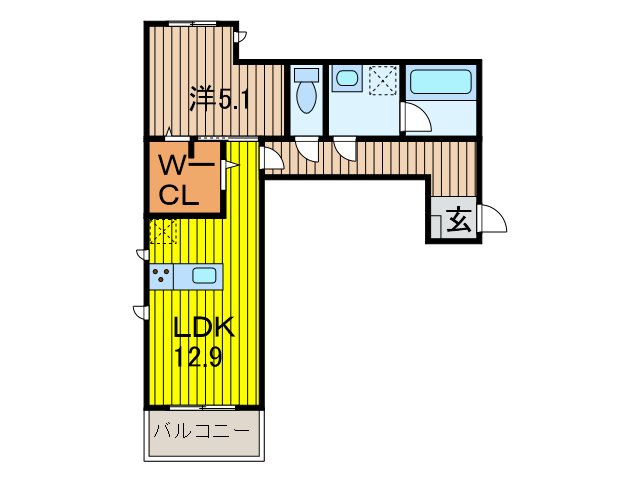 D-wing大和町 間取り