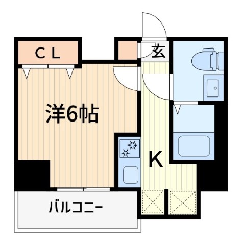 アルファコート西川口27 間取り
