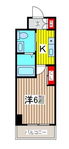 アクシーズグランデ蕨Ⅳ 間取り