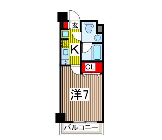 アルファコート蕨２ 間取り