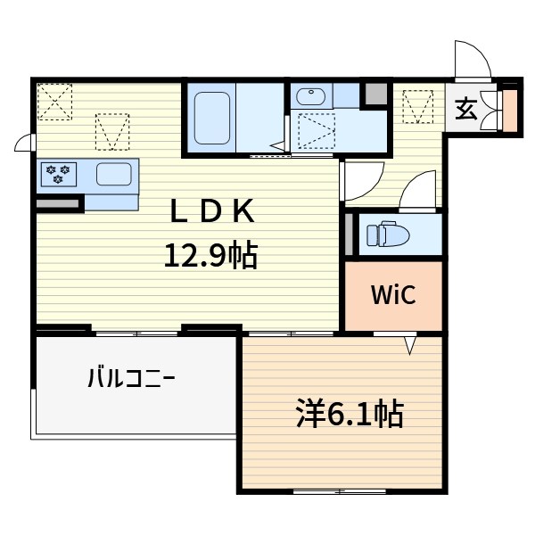 ヴィルソレイユ 間取り