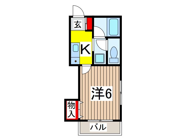 マンションＡＮＫＵ 間取り