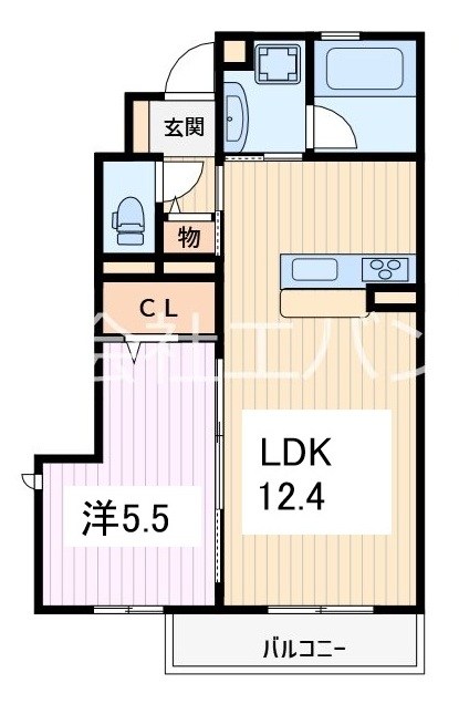 樹翠庵　弐番館 間取り