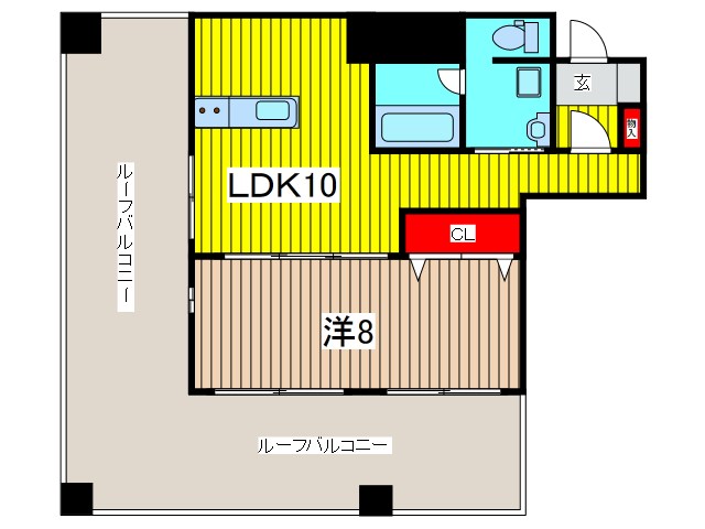 アクシーズグランデ蕨Ⅱ 間取り