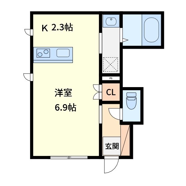 saule　新都心 間取り
