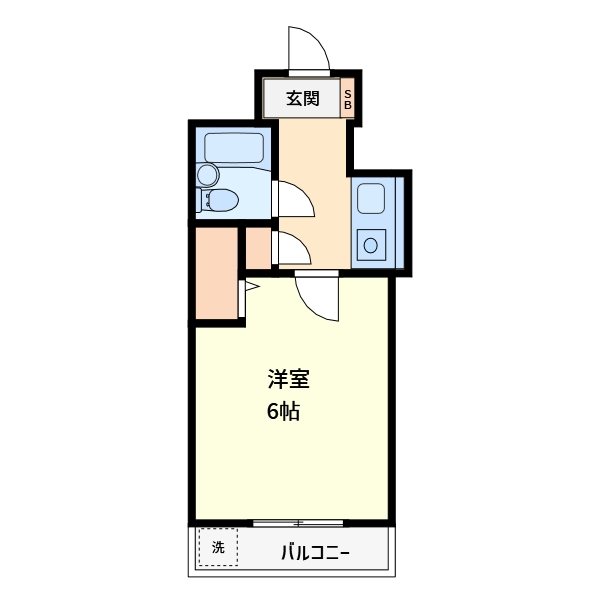 レナジア西堀 間取り