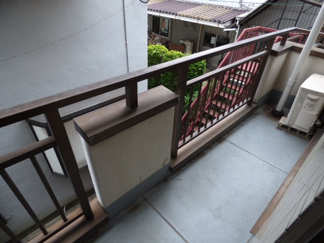 ビレッジ高 ベランダ