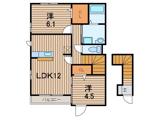 SAKURA　Hills　C 間取り