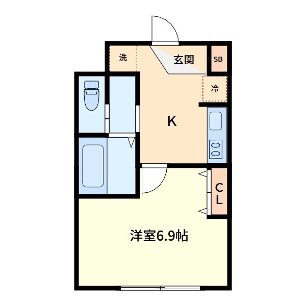 芝ソフランサワコ 間取り