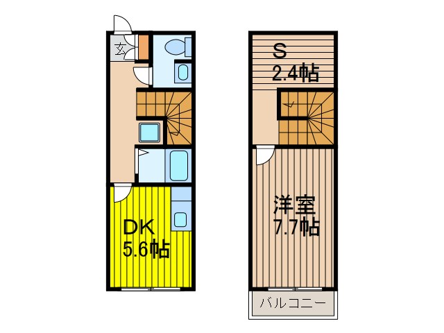 ウィル・サイド　Ⅲ   間取り