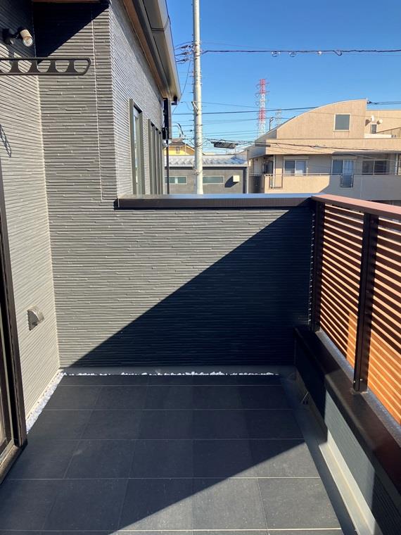 里戸建 ベランダ