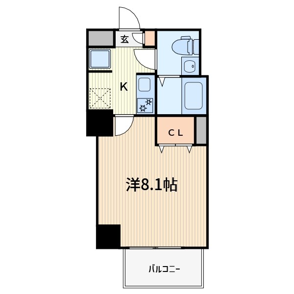エスファルベ川口 間取り