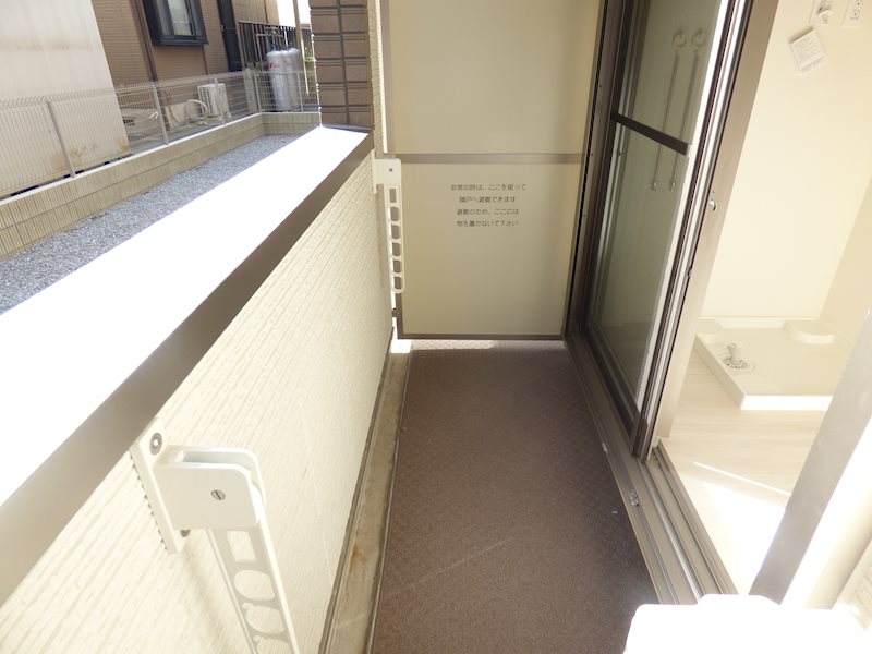 オータムスイート ベランダ