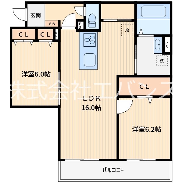 アルモクレール 間取り