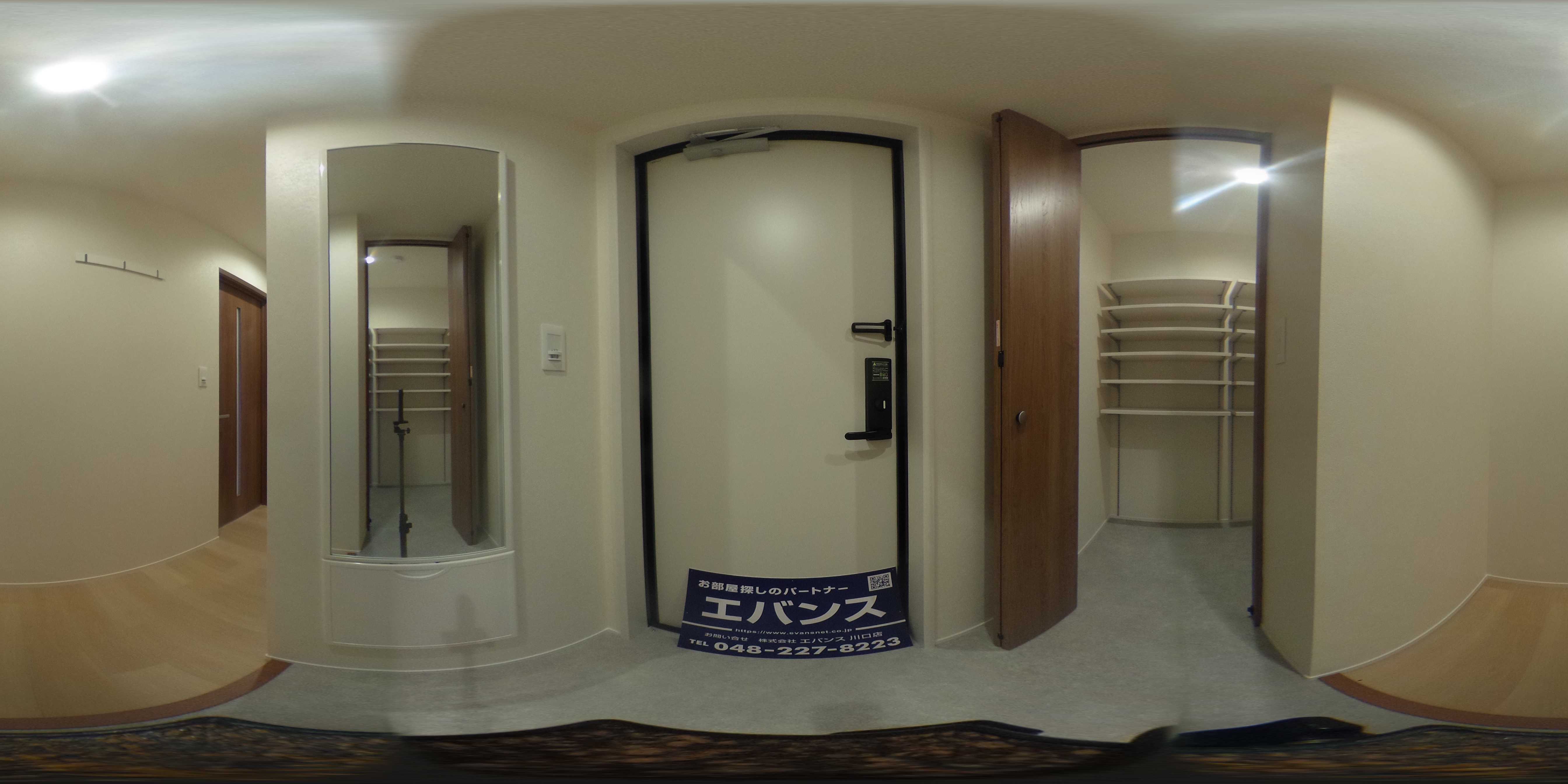 アルモクレール 玄関