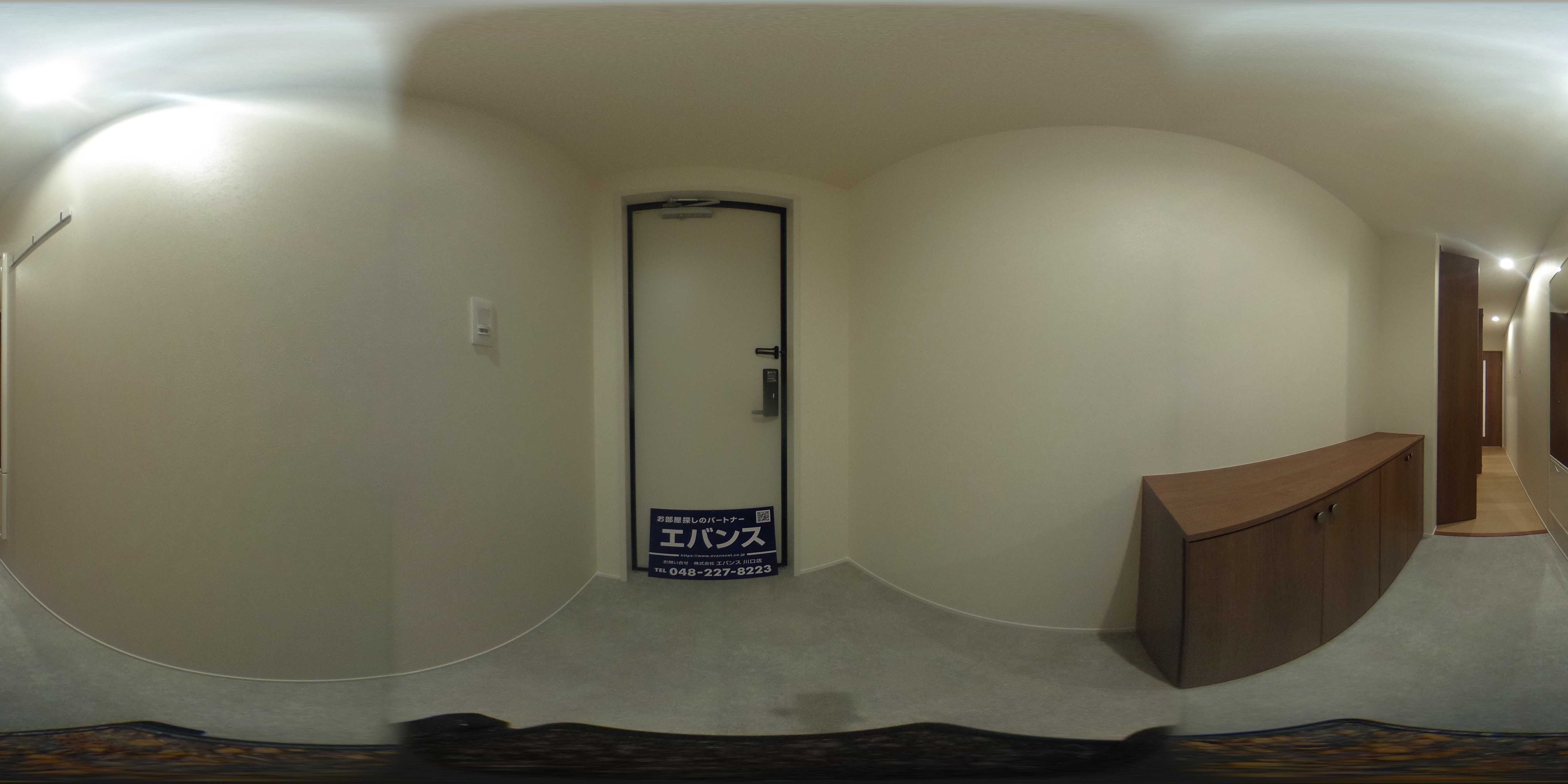 アルモクレール 玄関