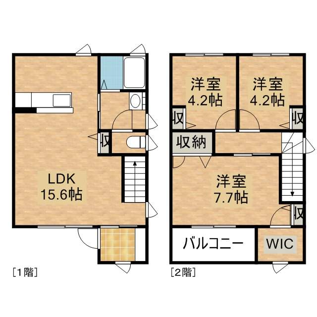 ＣｅｄａｒＢｌｏｓｓｏｍＢ 103号室 間取り