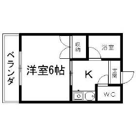 グランリブＳ C号室 間取り