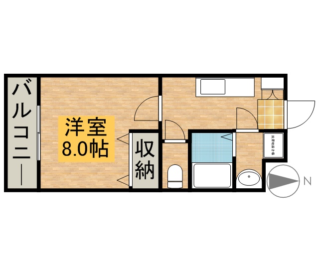 ＮＡＶＯＮＡ 503号室 間取り