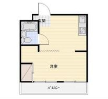 御前谷ハイツ 3C3号室 間取り