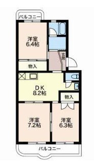 キャッスルＳＳ 104号室 間取り