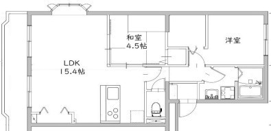 ロワイヤルマンション 301号室 間取り