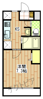 ＮＥＸＴＡＧＥ新橋 303号室 間取り